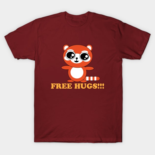 Free Hugs!! (by roro) T-Shirt by redpandas